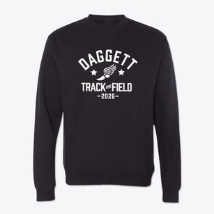 Daggett Middle School Track and Field Crewneck Sweatshirt