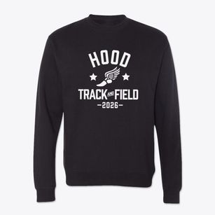 Hood Junior High School Track and Field Crewneck Sweatshirt