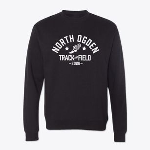 North Ogden Junior High School Track and Field Crewneck Sweatshirt