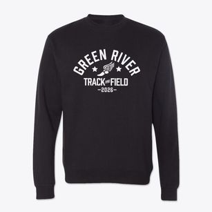 Green River Montessori School Track and Field Crewneck Sweatshirt