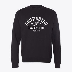 Huntington High School Track and Field Crewneck Sweatshirt