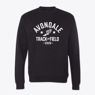 Avondale Elementary School Track and Field Crewneck Sweatshirt
