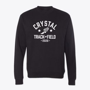Crystal Montessori Academy Track and Field Crewneck Sweatshirt