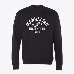 Manhattan Choice School Track and Field Crewneck Sweatshirt