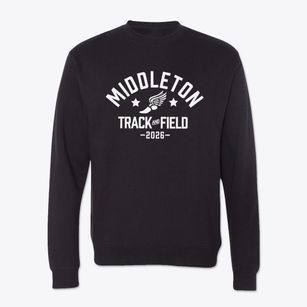 Middleton High School Track and Field Crewneck Sweatshirt