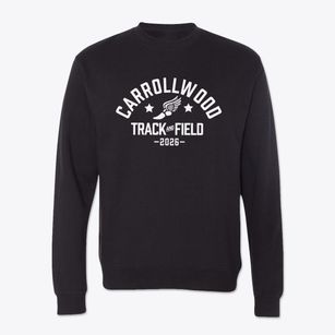 Carrollwood Day School Track and Field Crewneck Sweatshirt