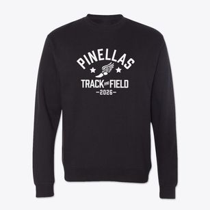 Pinellas Prep Academy Track and Field Crewneck Sweatshirt