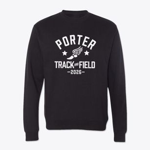 Porter Elementary School Track and Field Crewneck Sweatshirt