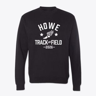 Howe Elementary School Track and Field Crewneck Sweatshirt