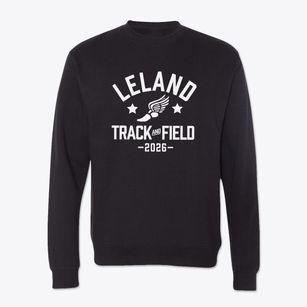 Leland High School Track and Field Crewneck Sweatshirt