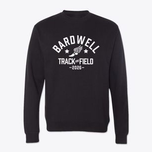 Bardwell Elementary School Track and Field Crewneck Sweatshirt