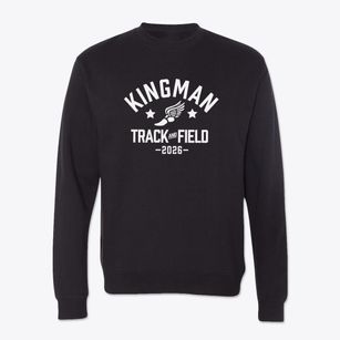 Kingman Academy Of Learning Track and Field Crewneck Sweatshirt