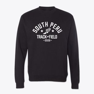 South Peru Elementary School Track and Field Crewneck Sweatshirt