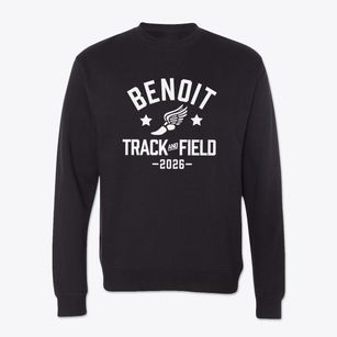 Benoit Academy Track and Field Crewneck Sweatshirt
