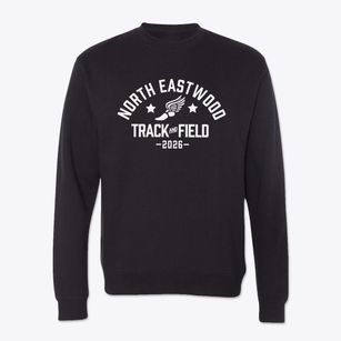 North Eastwood Christian Track and Field Crewneck Sweatshirt