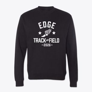 Edge Charter School Child & Family Track and Field Crewneck Sweatshirt