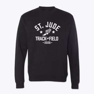 Saint Jude School Track and Field Crewneck Sweatshirt