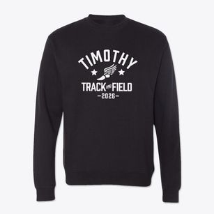 Timothy Christian School Track and Field Crewneck Sweatshirt