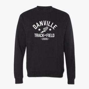 Danville Community School Track and Field Crewneck Sweatshirt