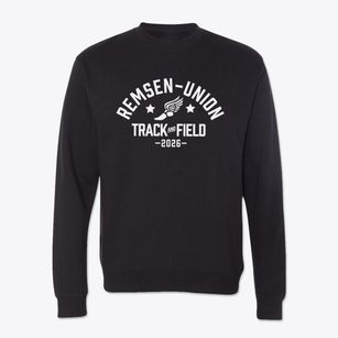 Remsen-union Elementary School Track and Field Crewneck Sweatshirt