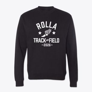 Rolla High School Track and Field Crewneck Sweatshirt