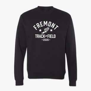 Fremont Junior High School Track and Field Crewneck Sweatshirt
