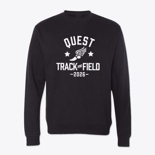 Quest School Track and Field Crewneck Sweatshirt