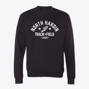 North Hardin High School Track and Field Crewneck Sweatshirt