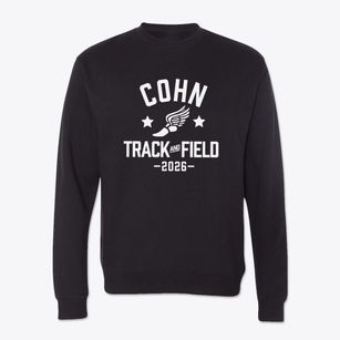 Cohn Elementary School Track and Field Crewneck Sweatshirt