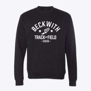Beckwith Christian School Track and Field Crewneck Sweatshirt