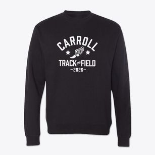 Carroll Junior High School Track and Field Crewneck Sweatshirt