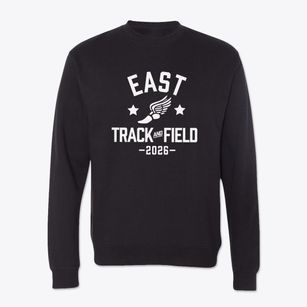 East Junior High School Track and Field Crewneck Sweatshirt