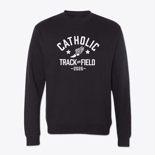 Catholic High School Track and Field Crewneck Sweatshirt