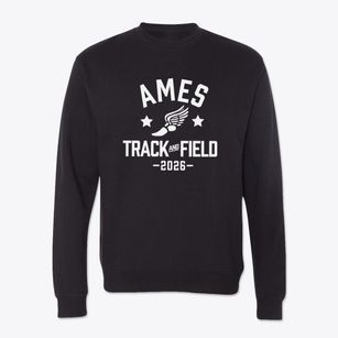 Ames Elementary School Track and Field Crewneck Sweatshirt