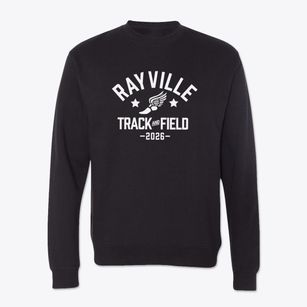 Rayville High School Track and Field Crewneck Sweatshirt