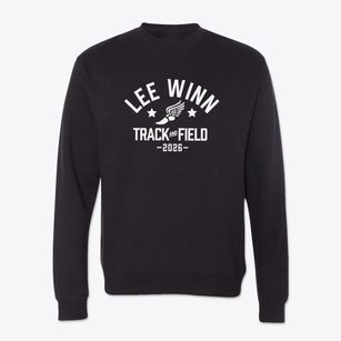 Lee Winn Elementary School Track and Field Crewneck Sweatshirt