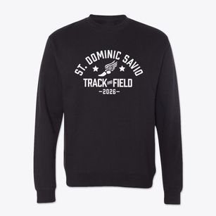 St. Dominic Savio High School Track and Field Crewneck Sweatshirt