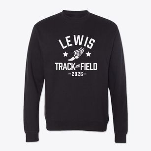Lewis Middle School Track and Field Crewneck Sweatshirt