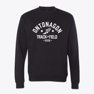 Ontonagon Area Elementary School Track and Field Crewneck Sweatshirt
