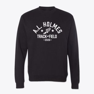 A.l. Holmes Academy Of Blended Learning Track and Field Crewneck Sweatshirt