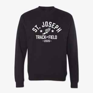 Saint Joseph School Track and Field Crewneck Sweatshirt