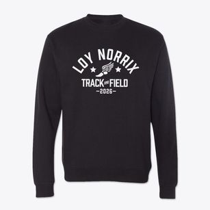 Loy Norrix High School Track and Field Crewneck Sweatshirt