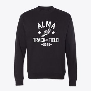 Alma High School Track and Field Crewneck Sweatshirt