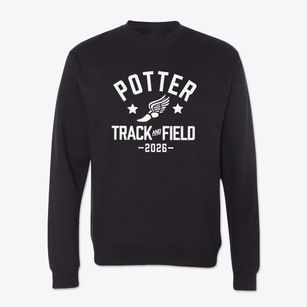Potter Elementary School Track and Field Crewneck Sweatshirt