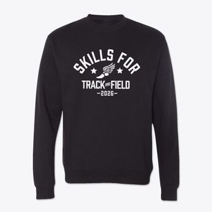 Skills For Tommorrow Charter Hill Track and Field Crewneck Sweatshirt