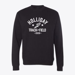 Holliday Montessori School Track and Field Crewneck Sweatshirt