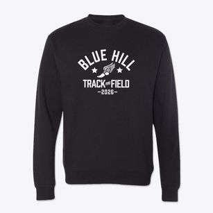 Blue Hill Elementary School Track and Field Crewneck Sweatshirt