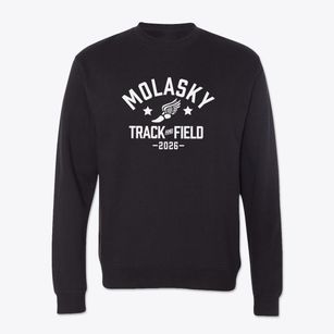 Molasky Middle School Track and Field Crewneck Sweatshirt