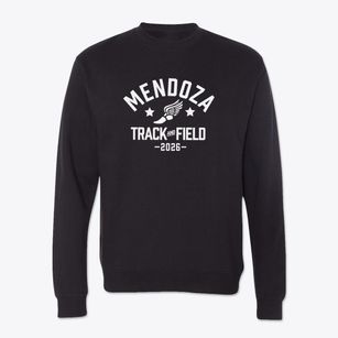 Mendoza Elementary School Track and Field Crewneck Sweatshirt