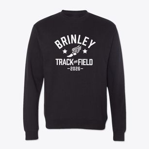 Brinley Middle School Track and Field Crewneck Sweatshirt